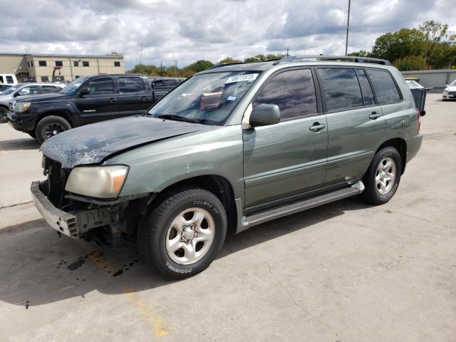 toyota highlander 2006 jtegd21a560142256