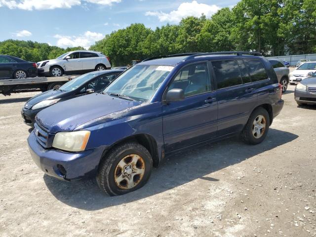 toyota highlander 2001 jtegd21a610004489