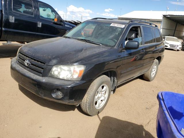 toyota highlander 2005 jtegd21a650106008