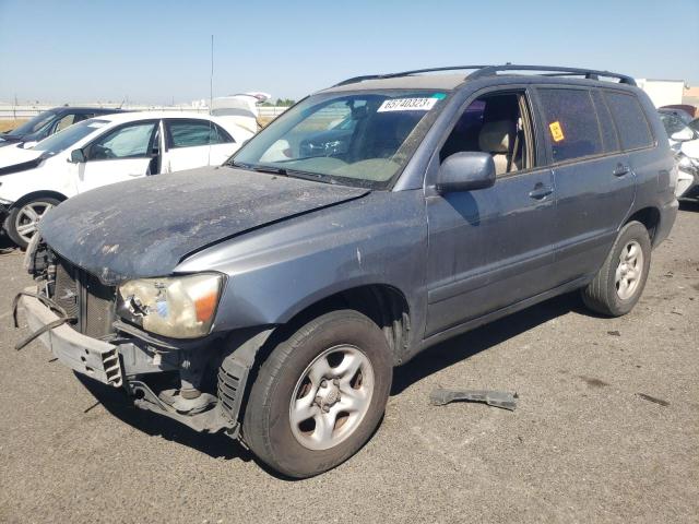 toyota highlander 2006 jtegd21a660153380