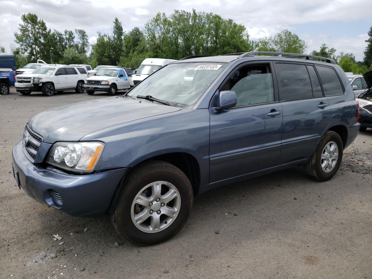 toyota highlander 2003 jtegd21a930066536