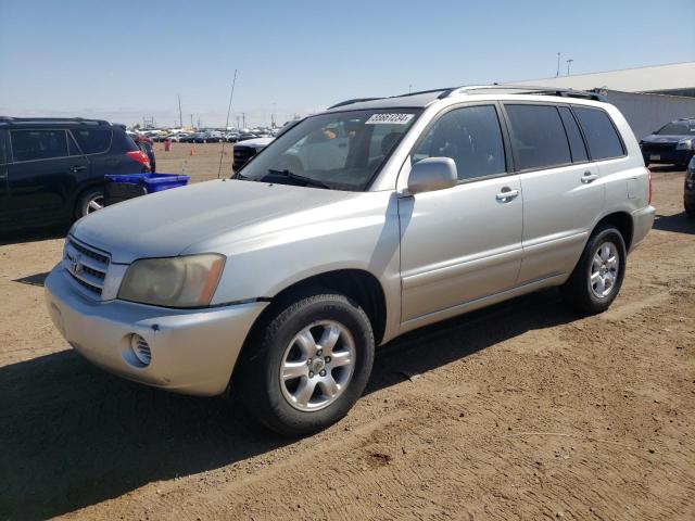 toyota highlander 2003 jtegd21a930072546