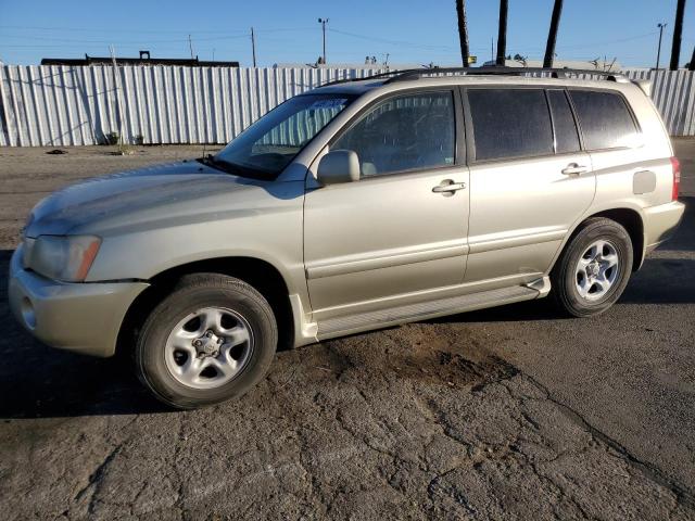 toyota highlander 2002 jtegd21ax20037335