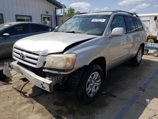 toyota highlander 2004 jtegd21ax40089261