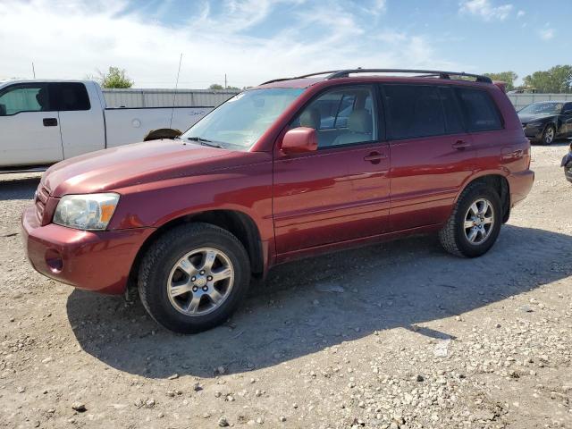 toyota highlander 2006 jtegd21ax60133102