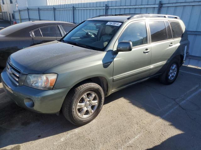 toyota highlander 2006 jtegd21ax60141670