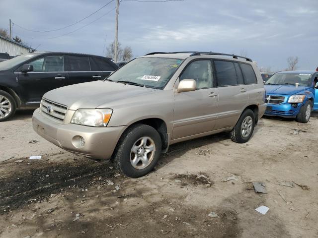 toyota highlander 2007 jtegd21ax70155988