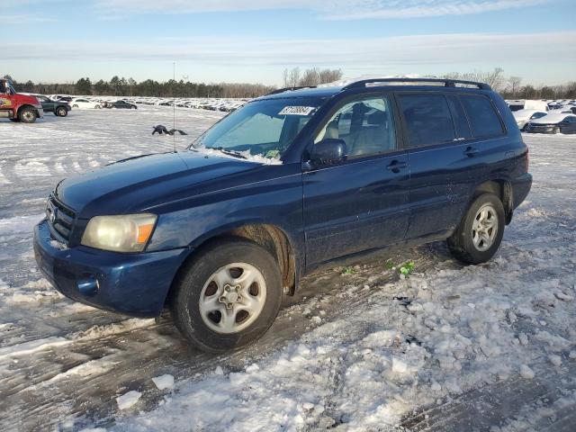 toyota highlander 2007 jtegd21ax70156302