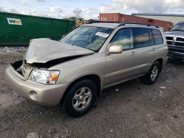 toyota highlander 2007 jtegd21ax70170801