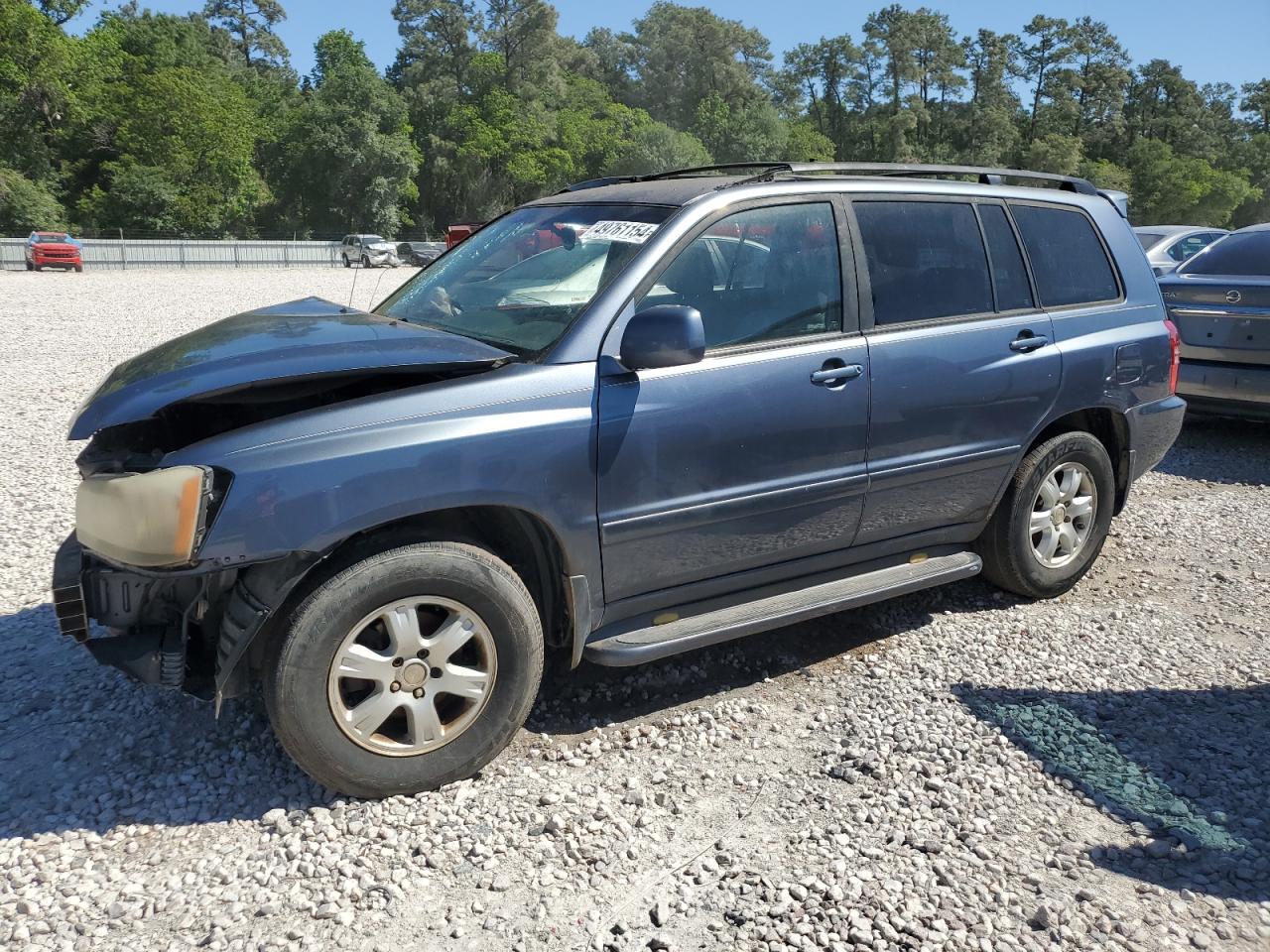 toyota highlander 2003 jtegf21a030078343