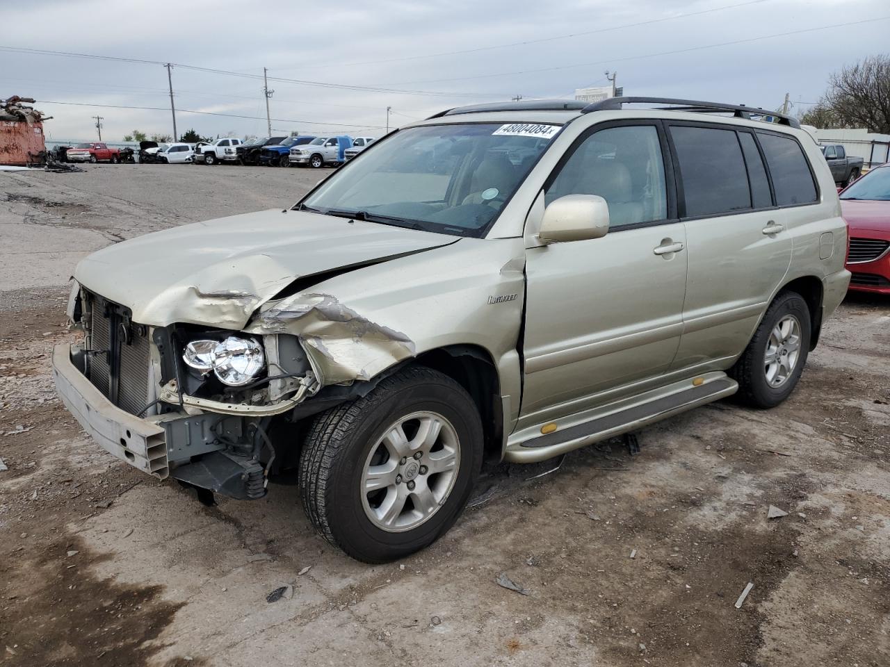 toyota highlander 2003 jtegf21a030109283