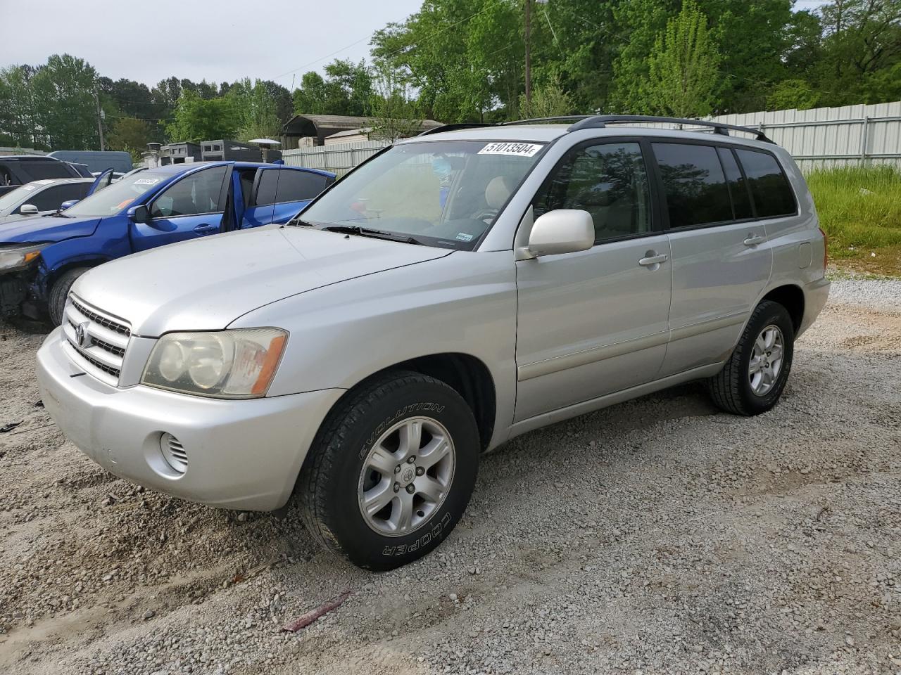 toyota highlander 2003 jtegf21a230075492