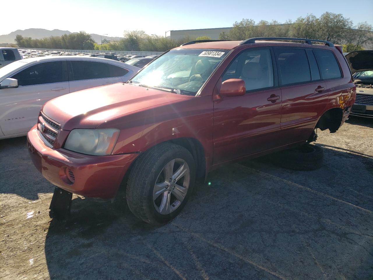 toyota highlander 2003 jtegf21a230108684