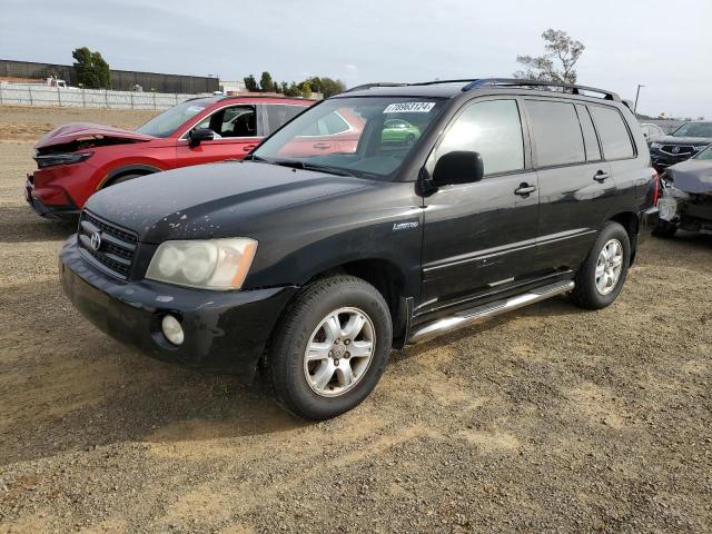 toyota highlander 2002 jtegf21a320048753