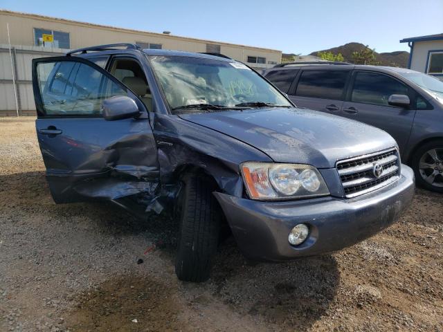 toyota highlander 2002 jtegf21a320062765