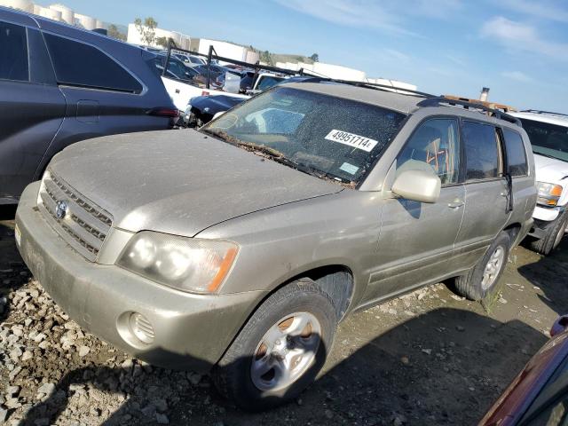 toyota highlander 2001 jtegf21a410019227