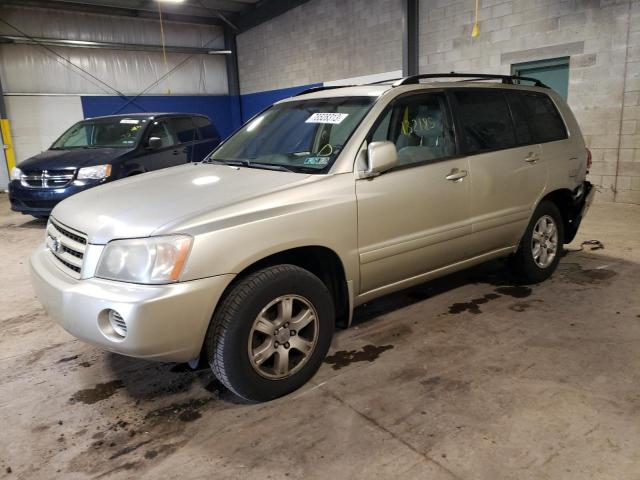 toyota highlander 2002 jtegf21a420069904