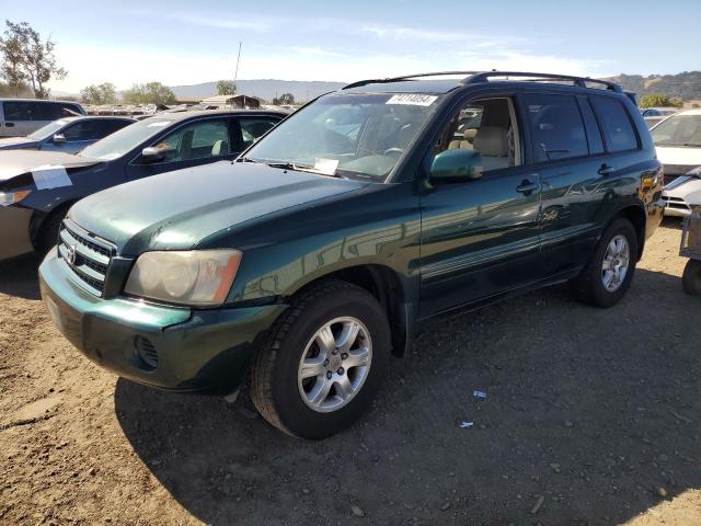 toyota highlander 2003 jtegf21a430104815