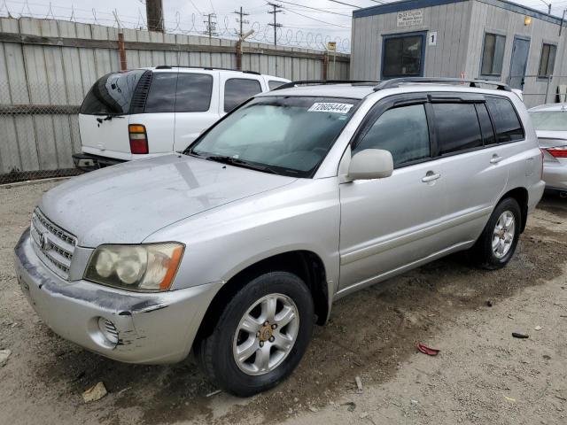 toyota highlander 2001 jtegf21a510025912