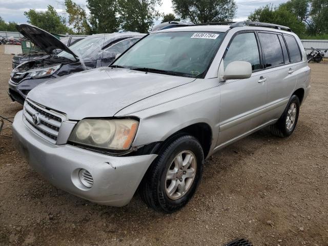 toyota highlander 2001 jtegf21a610003210