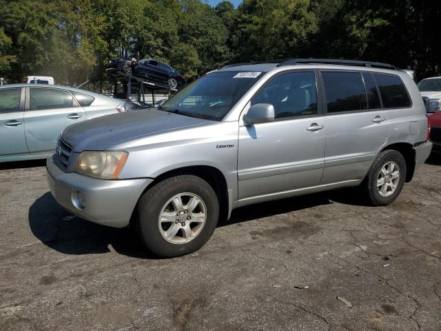 toyota highlander 2002 jtegf21a620032613