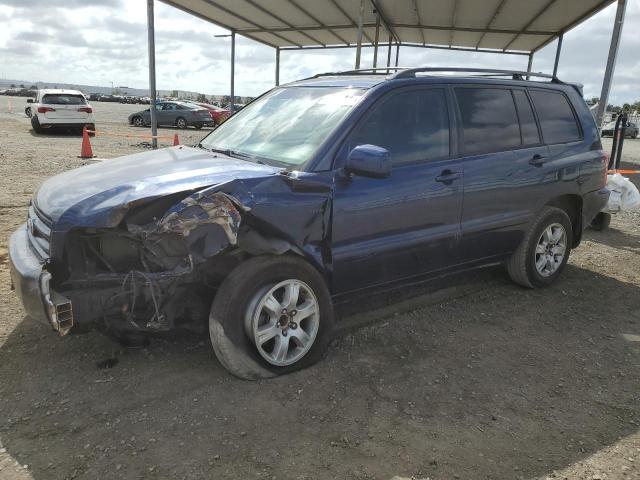 toyota highlander 2001 jtegf21a810001961