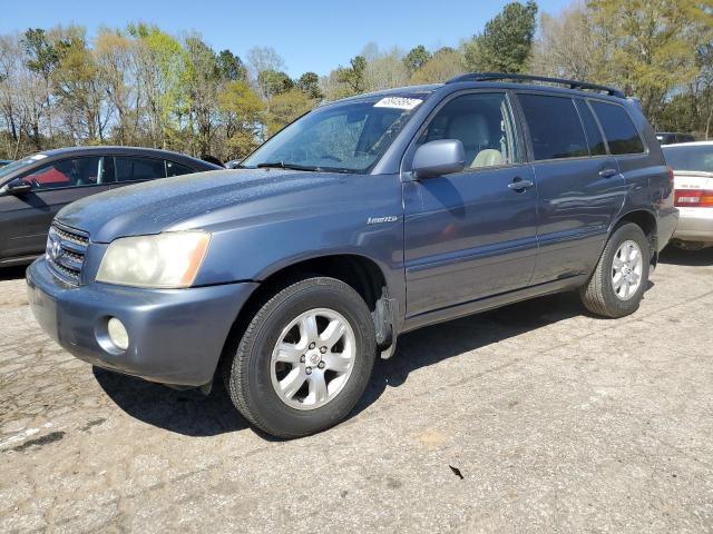 toyota highlander 2001 jtegf21a910019272