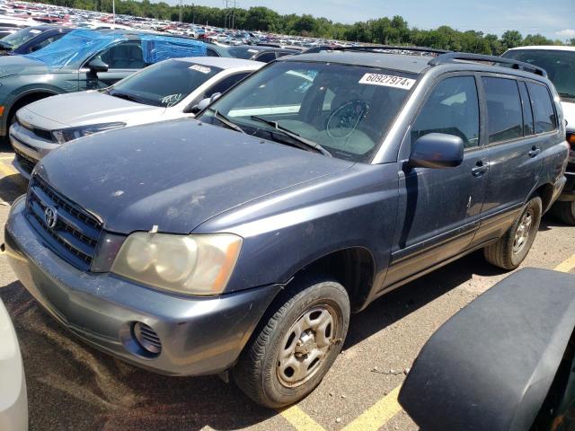 toyota highlander 2001 jtegf21a930085419