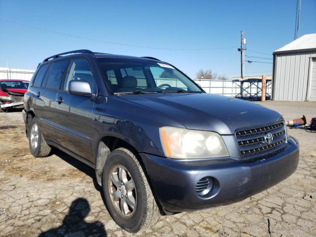 toyota highlander 2002 jtegf21ax20044750