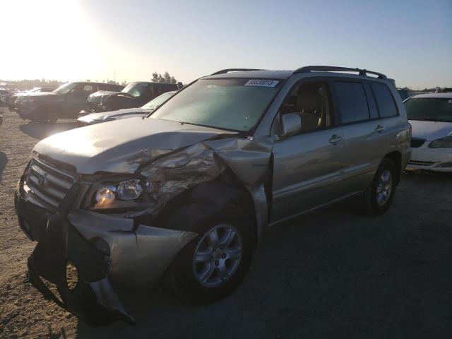 toyota highlander 2003 jtegf21ax30087941