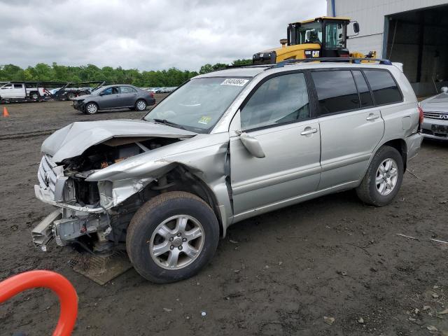 toyota highlander 2003 jtegf21ax30104804