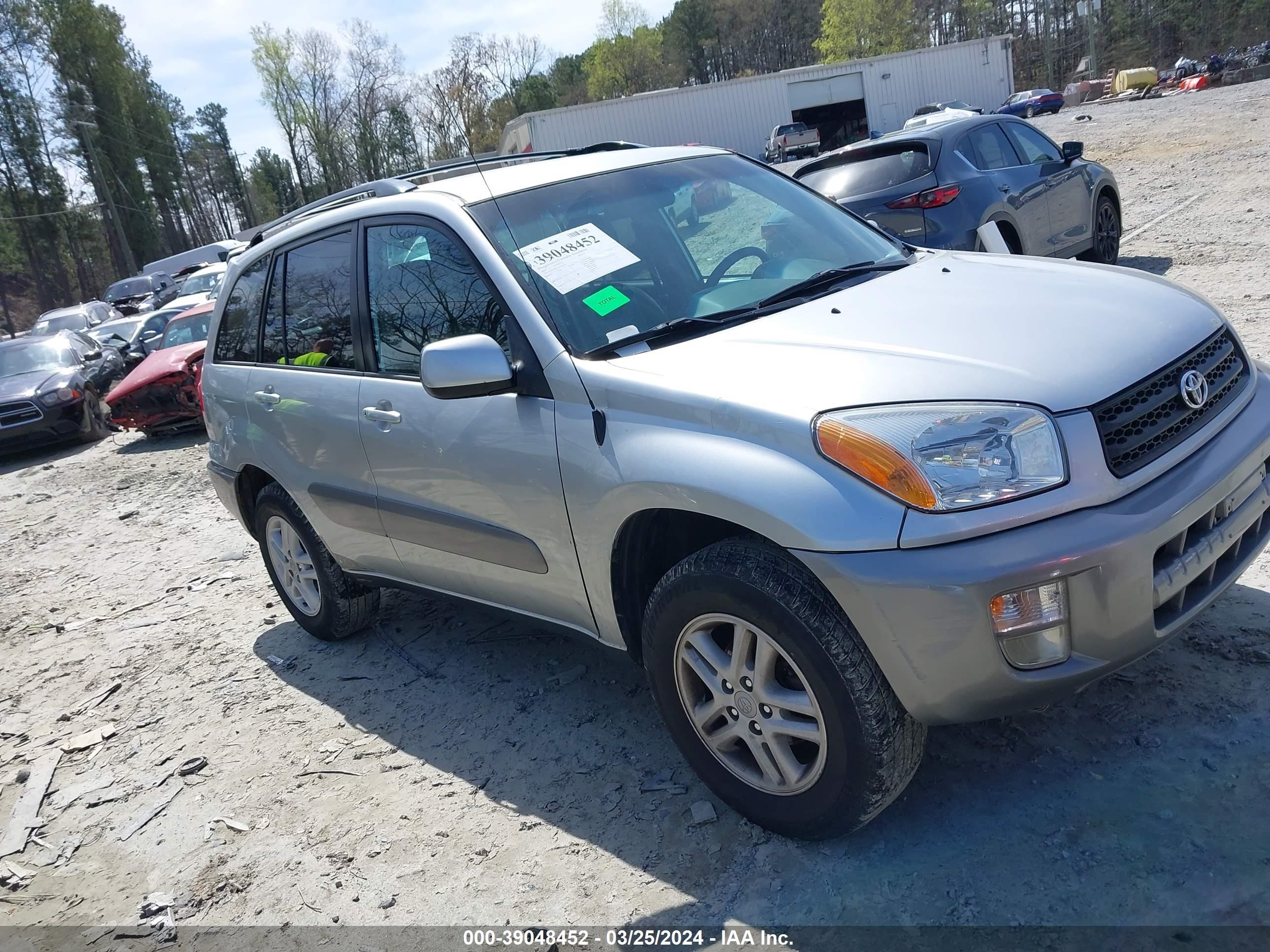 toyota rav 4 2001 jtegh20v510018358