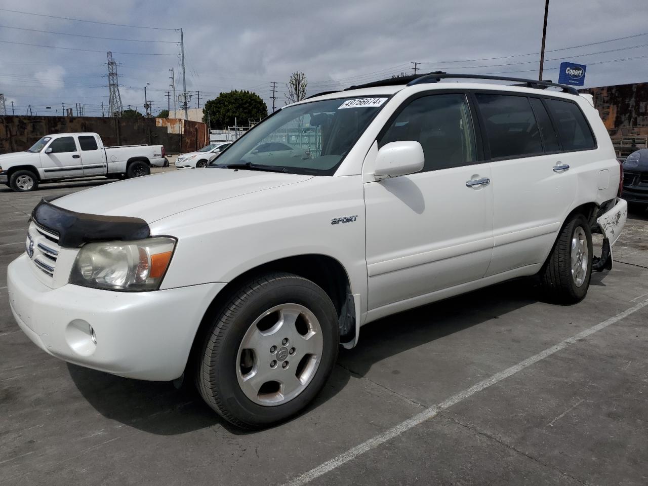 toyota highlander 2006 jtegp21a060123685