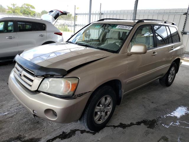 toyota highlander 2004 jtegp21a140021907