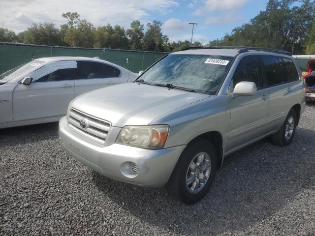 toyota highlander 2005 jtegp21a250066260