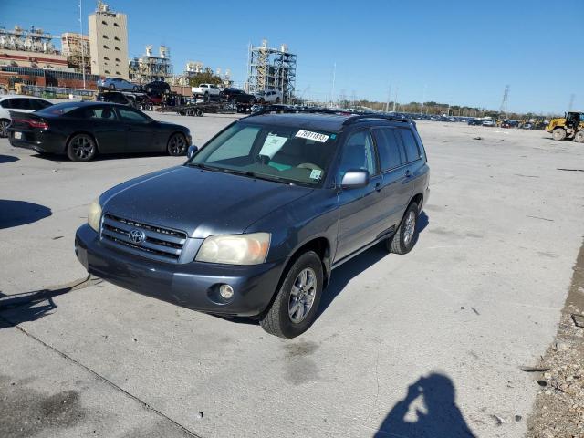 toyota highlander 2007 jtegp21a370129479