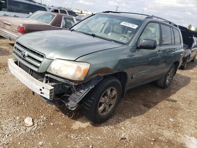 toyota highlander 2005 jtegp21a450044664