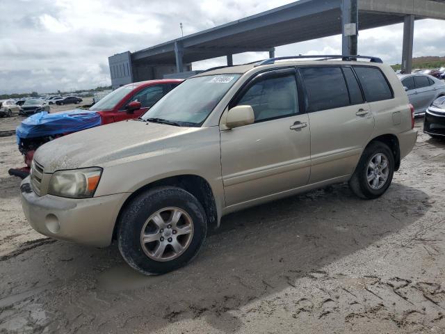 toyota highlander 2005 jtegp21a450045667