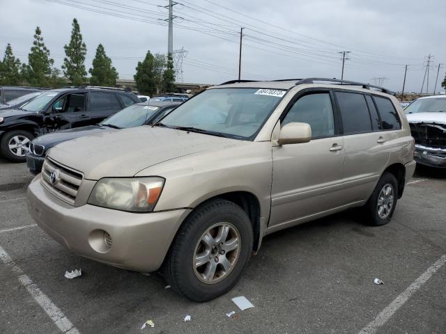 toyota highlander 2005 jtegp21a550078791