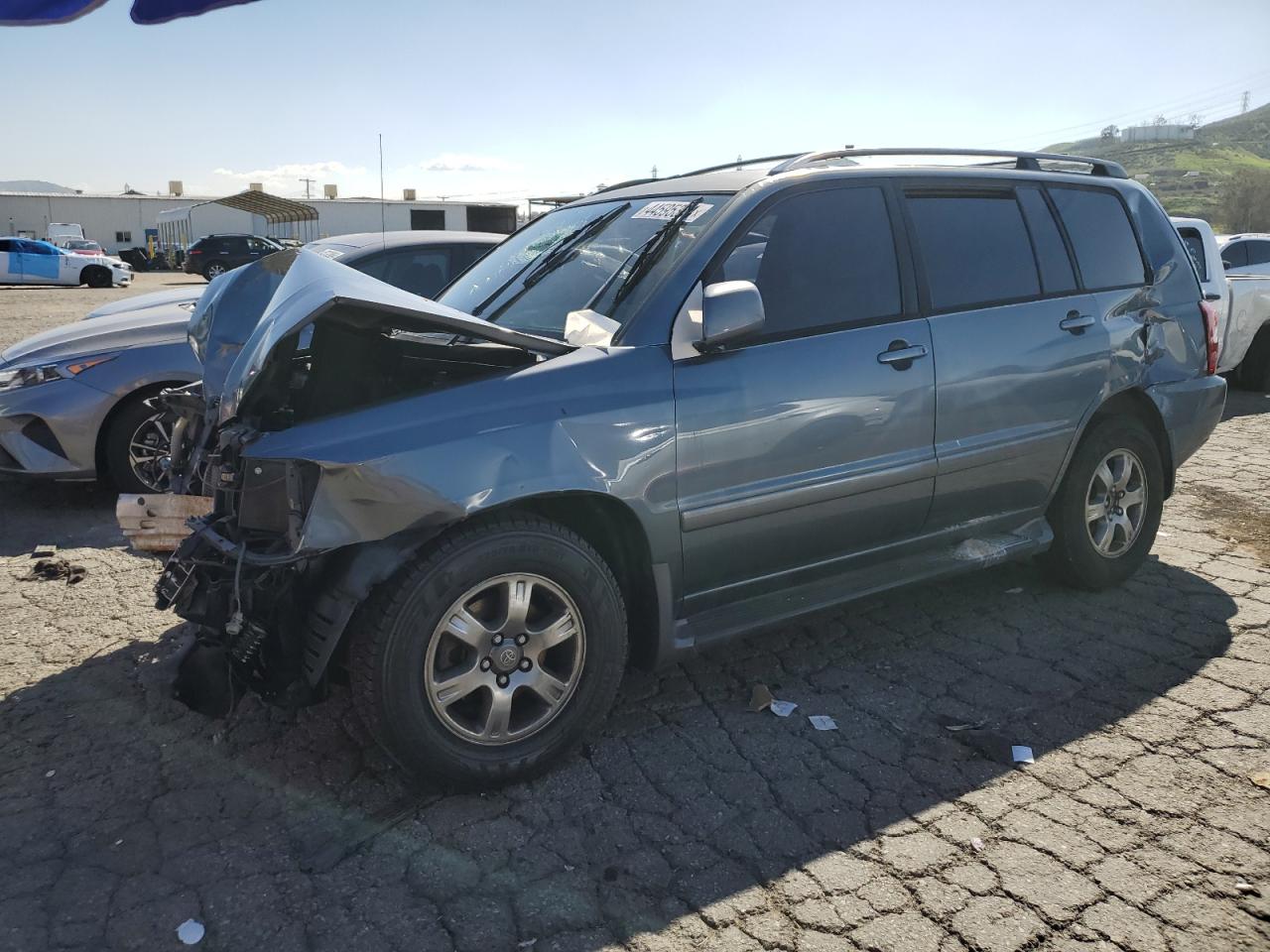 toyota highlander 2005 jtegp21a550079245