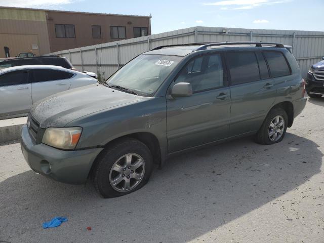 toyota highlander 2007 jtegp21a570138507