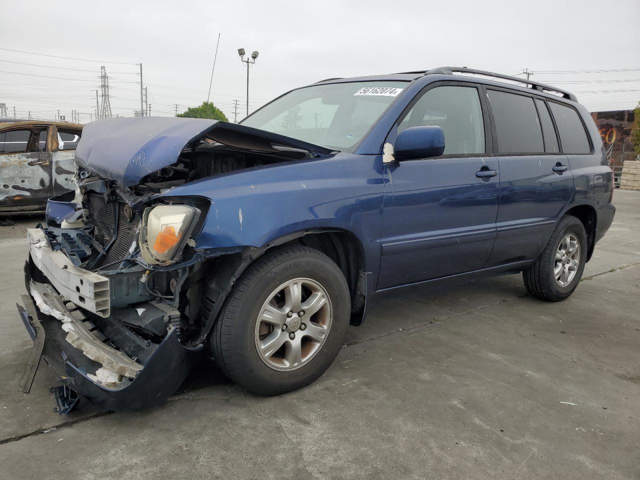 toyota highlander 2004 jtegp21a740042082