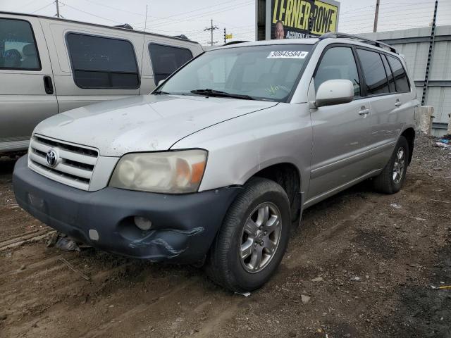 toyota highlander 2007 jtegp21a870141949