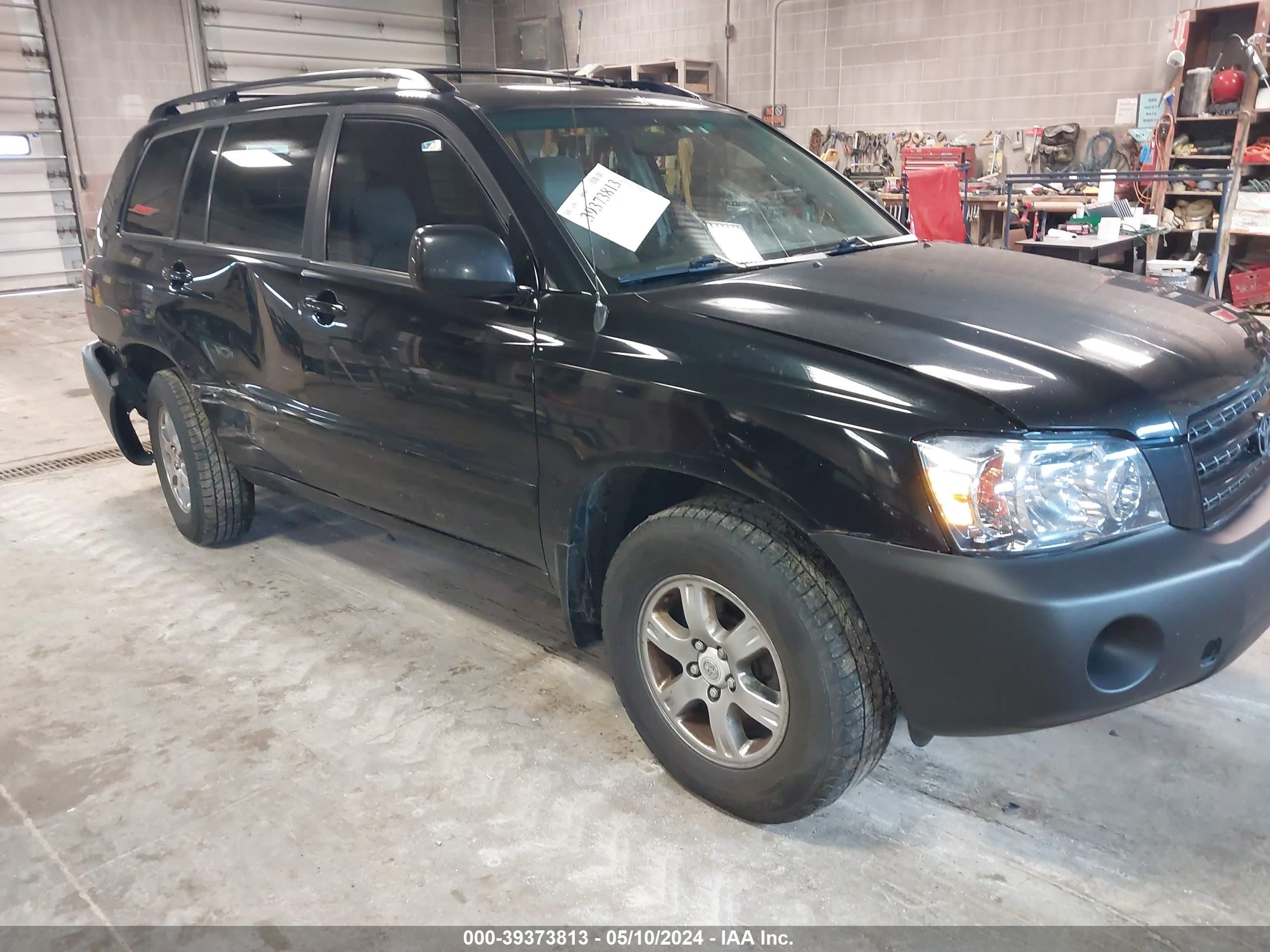 toyota highlander 2005 jtegp21a950068264