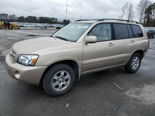 toyota highlander 2006 jtegp21a960098429