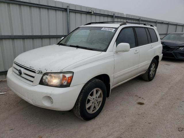 toyota highlander 2005 jtegp21ax50083064