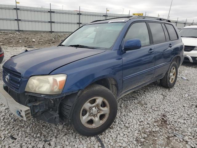 toyota highlander 2006 jtegp21ax60126125