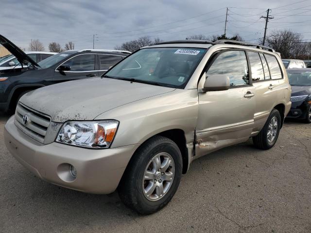 toyota highlander 2007 jtegp21ax70145193