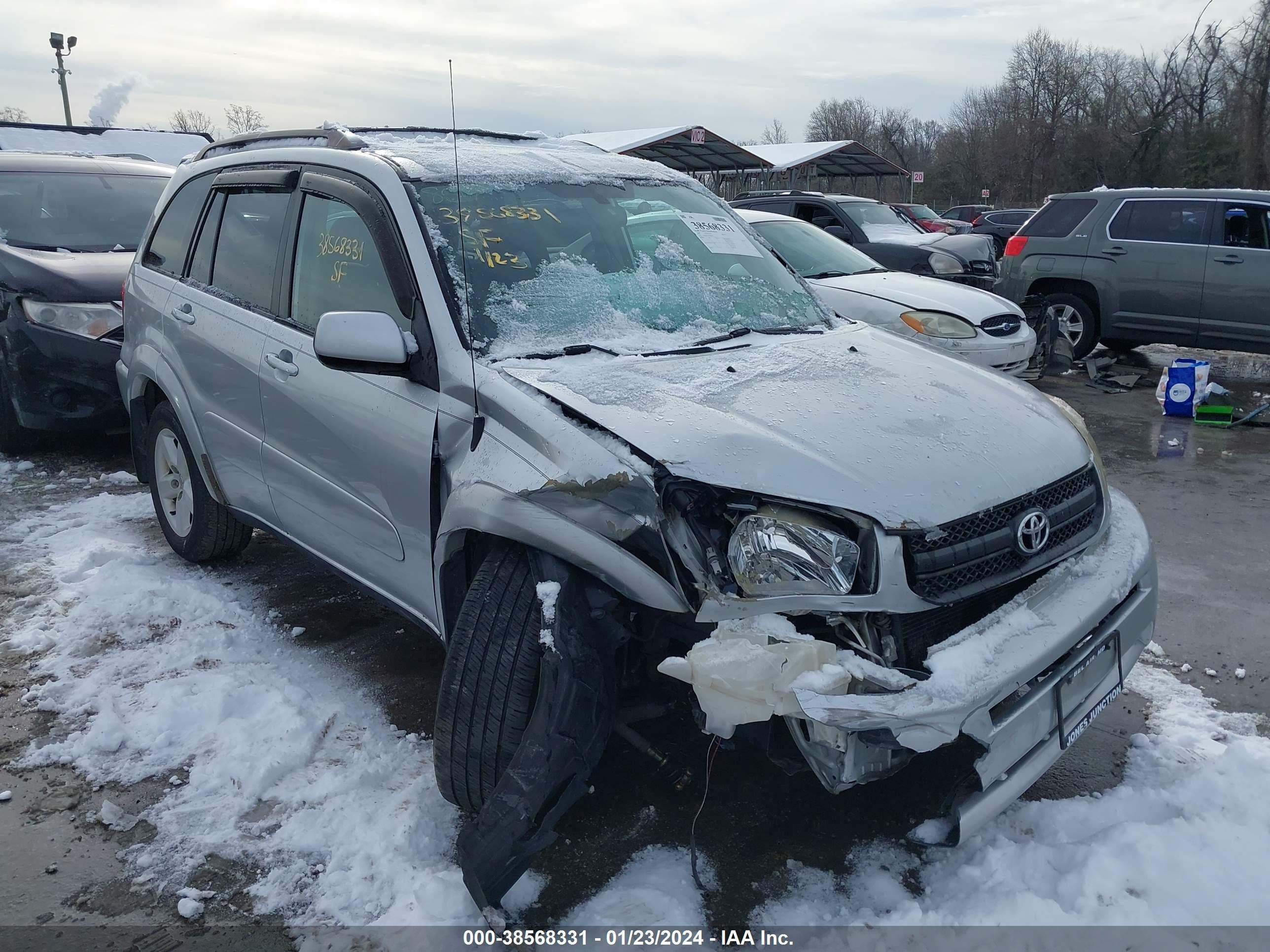 toyota rav 4 2004 jtehd20v646010626