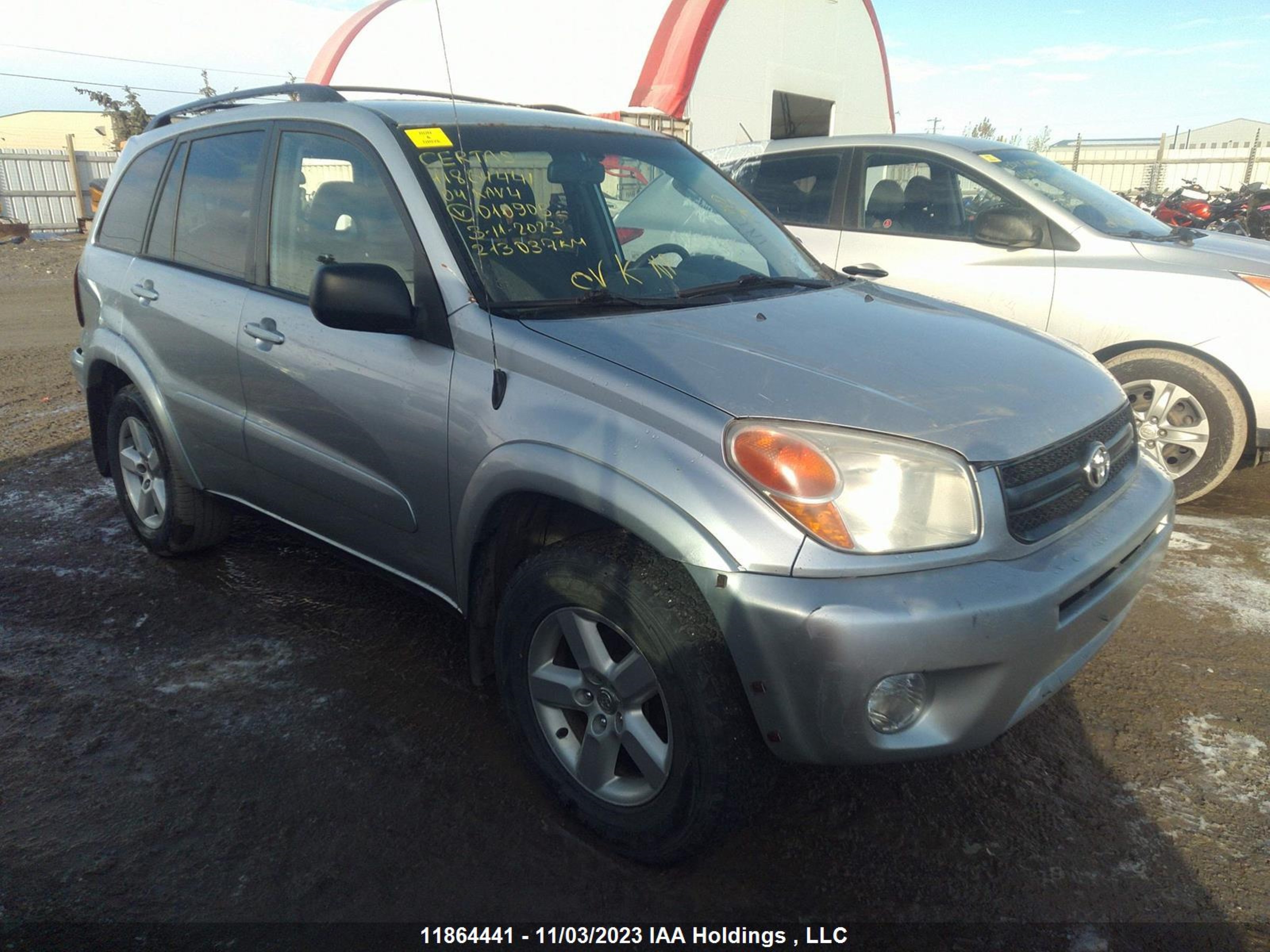 toyota rav 4 2004 jtehd20vx46010905